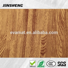 Высокой плотности EVA пены деревянное зерно взаимосвязанных головоломки коврики